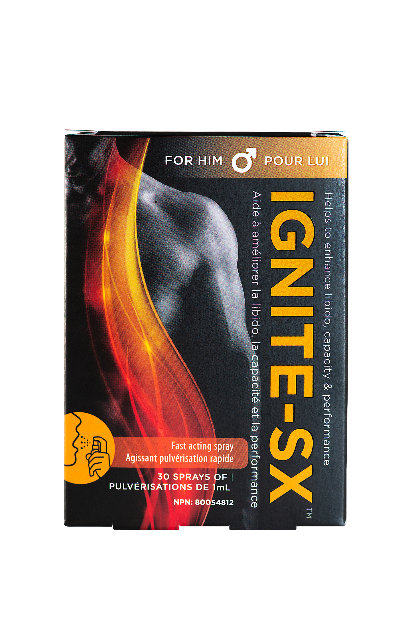 IGNITE-SX FOR HIM - Fast Acting Spray